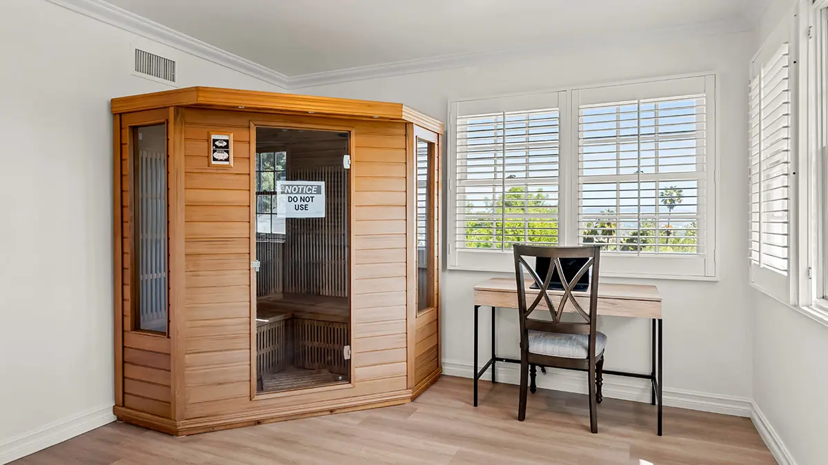 Star City Recovery Detox Facility Sauna