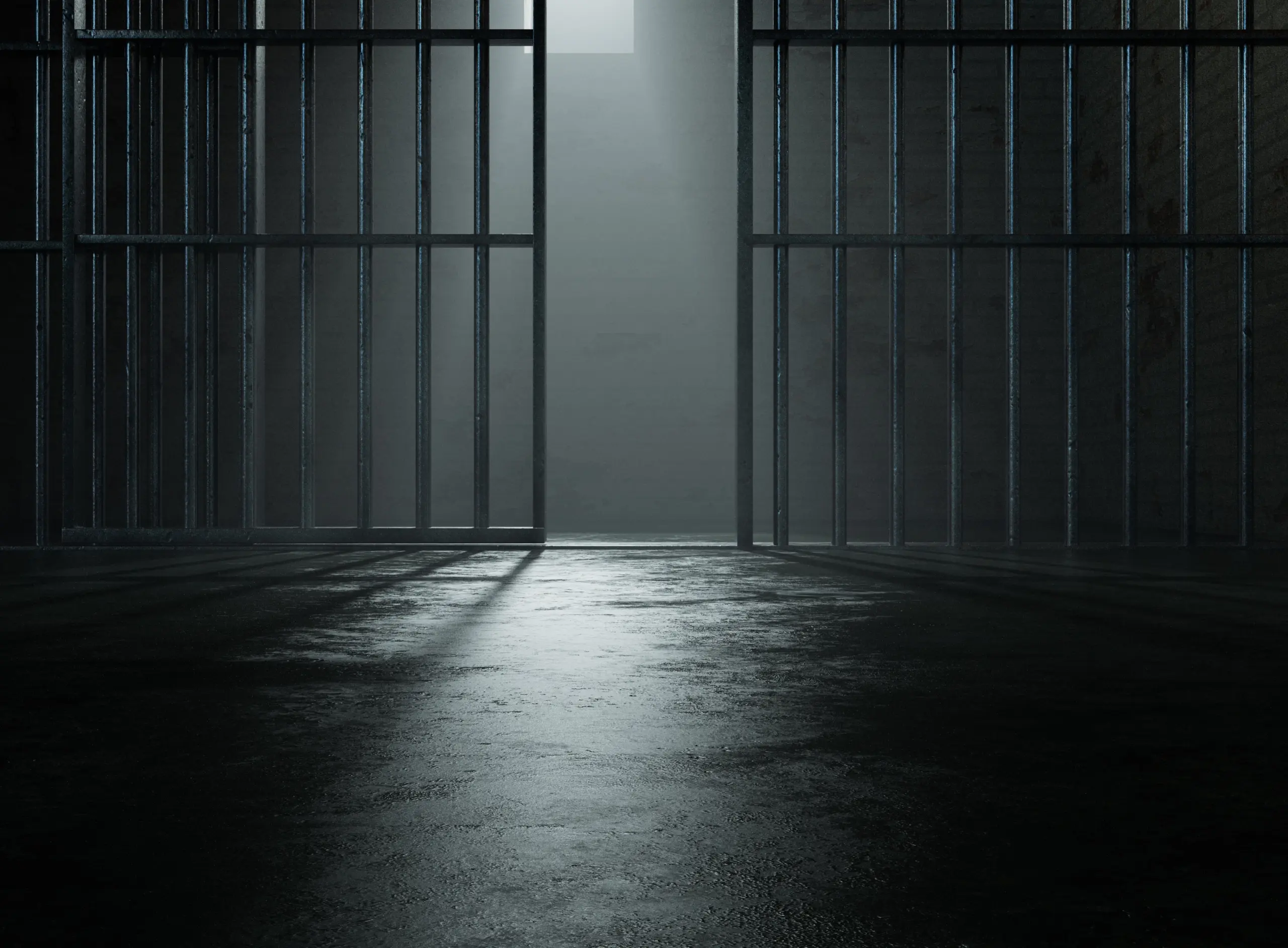 prison corridor in soft light representing rehabilitation and hope for inmates