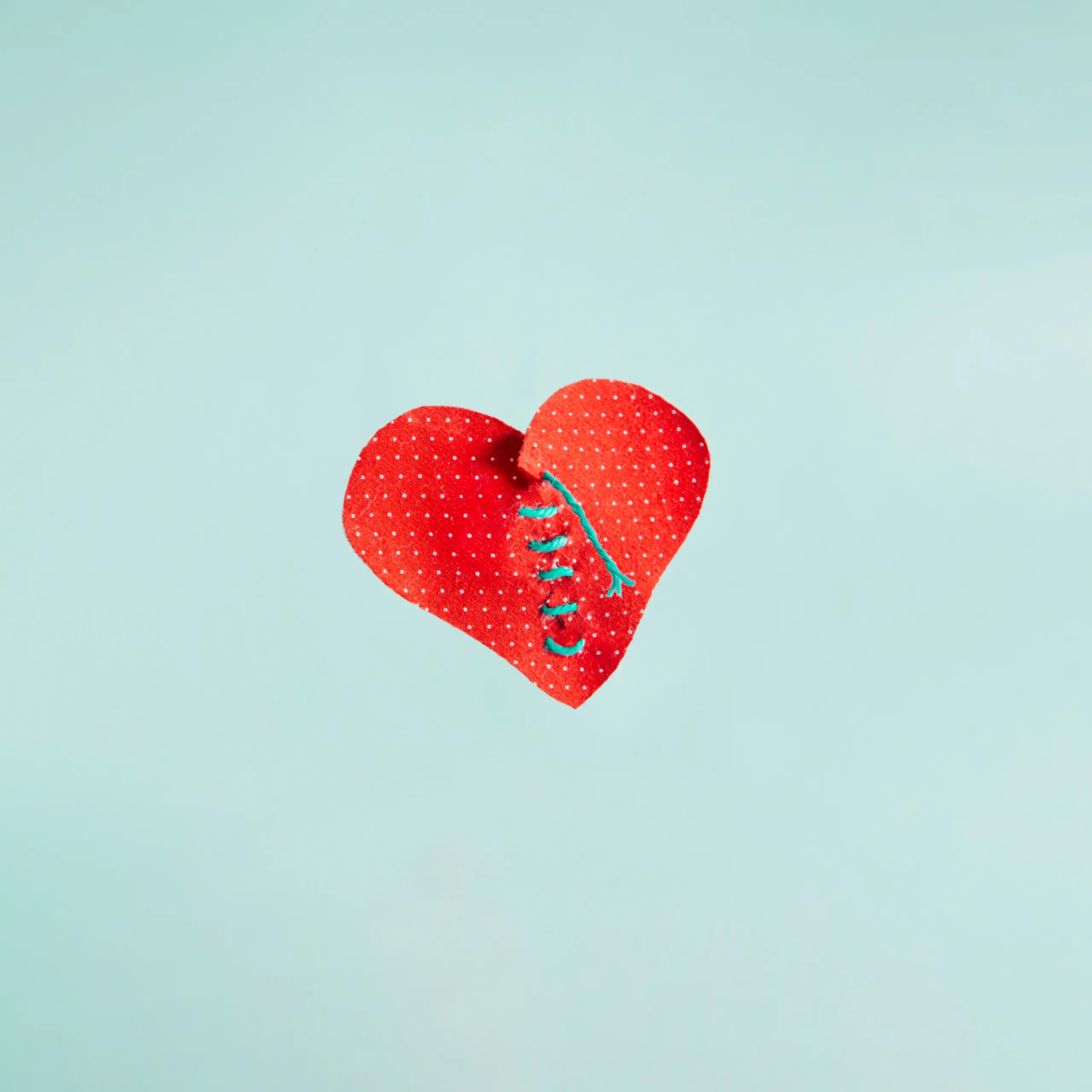 Symbolic representation of emotional wounds healing