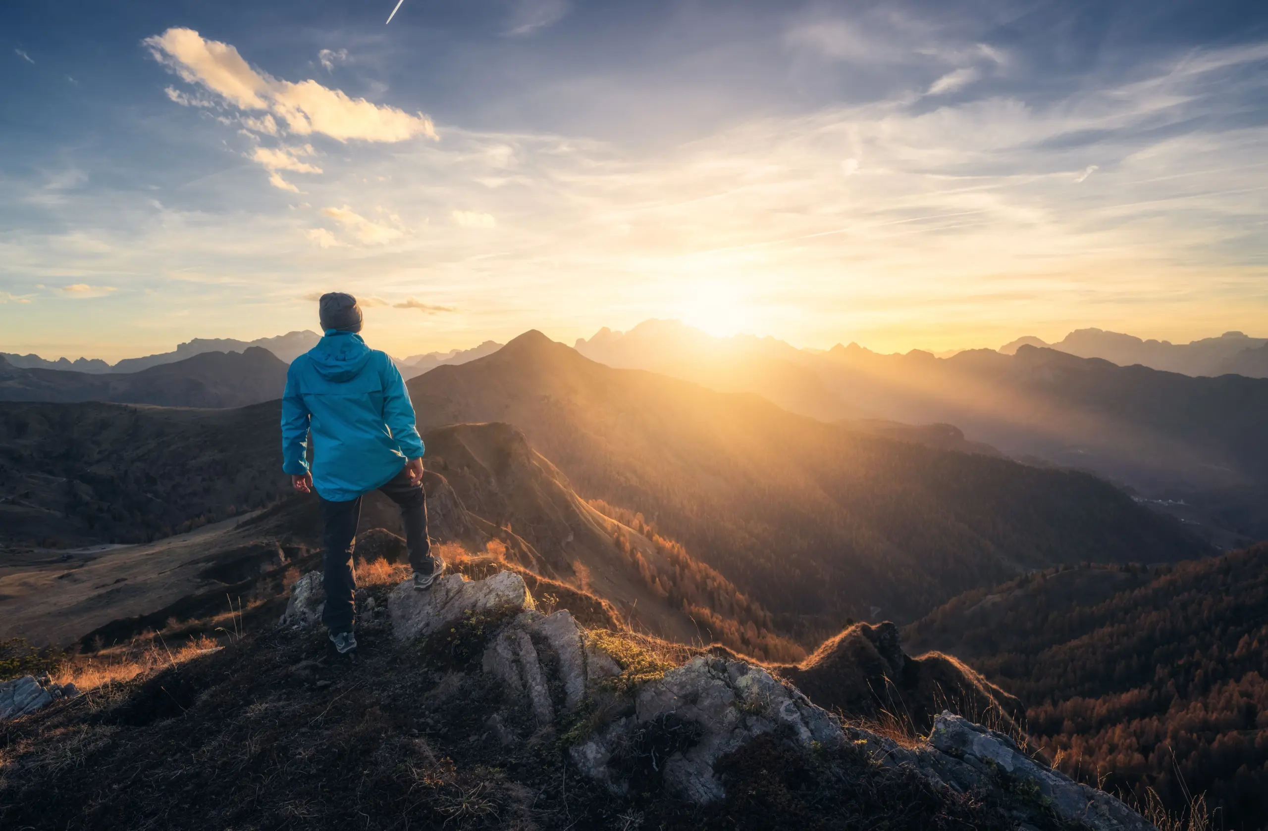 Person at sunrise embodying why hope is so important in your addiction recovery