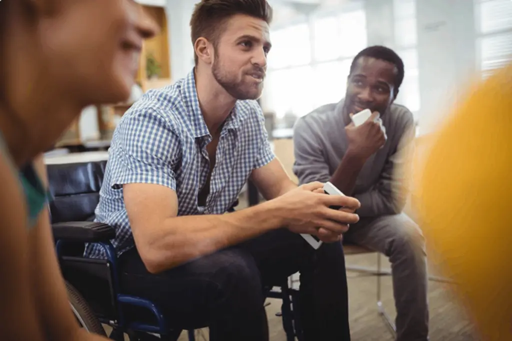 Group therapy for people dealing with drug addiction